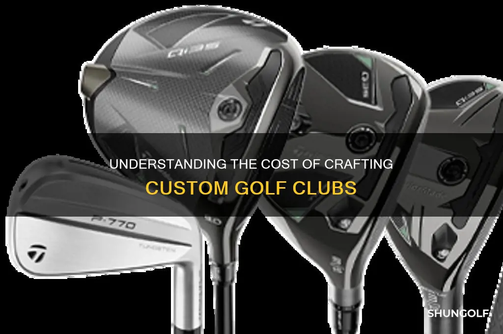 how much does it cost to make golf clubs
