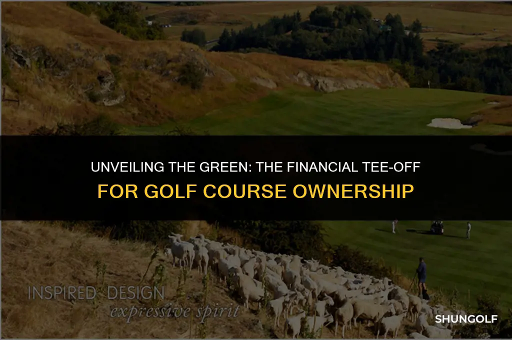 how much does it cost to open a golf course