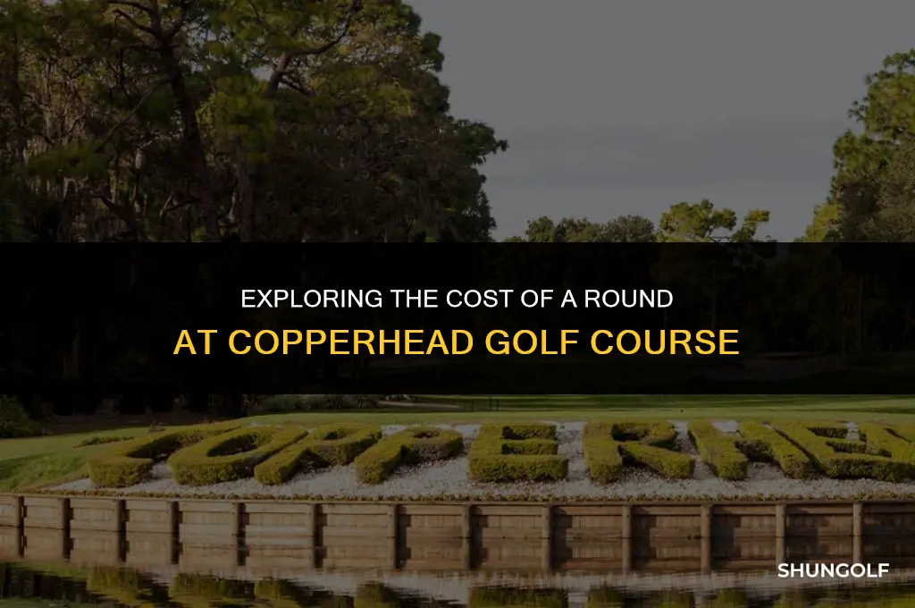 how much does it cost to play copperhead golf course