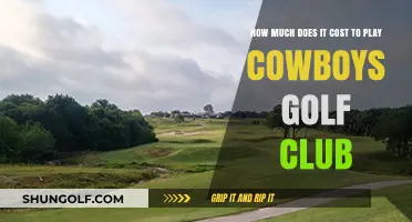 Exploring the Cost of Playing at Cowboys Golf Club
