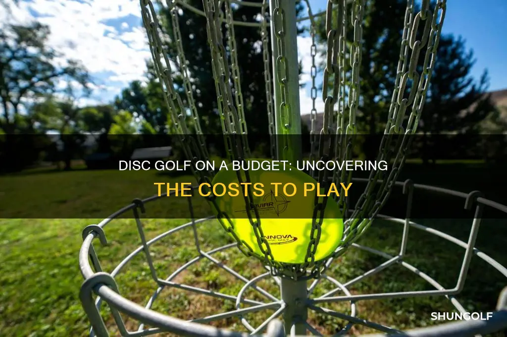how much does it cost to play disc golf