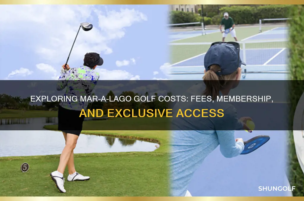 how much does it cost to play golf at mar-a-lago