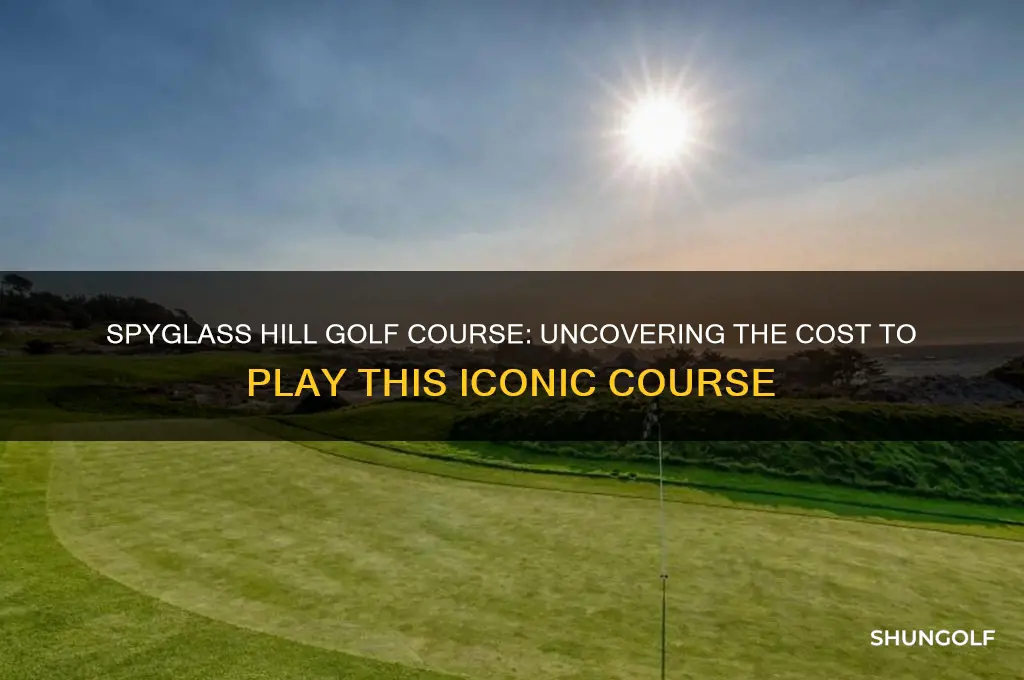 how much does it cost to play golf at spyglass