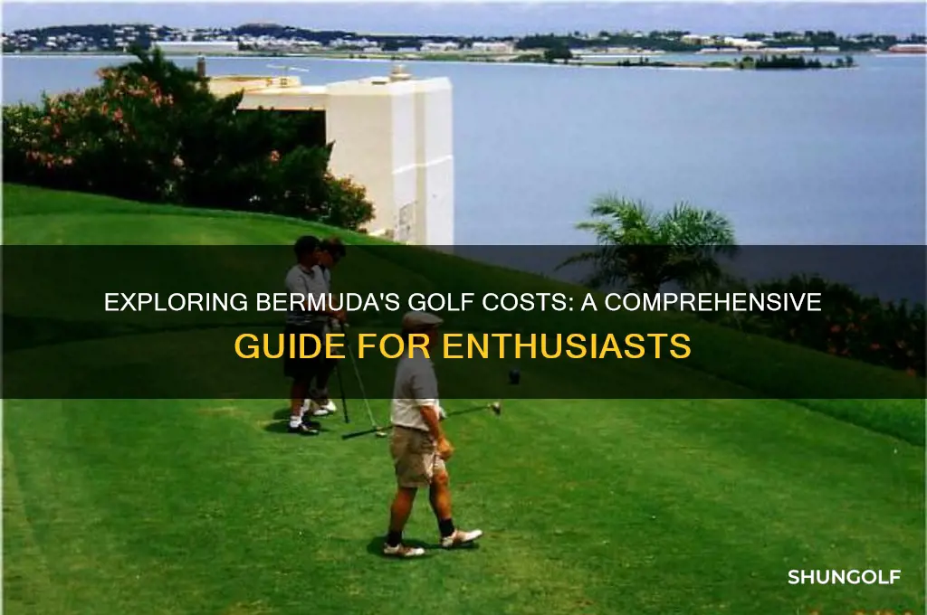 how much does it cost to play golf in bermuda