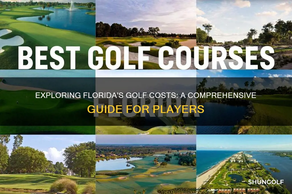 how much does it cost to play golf in florida