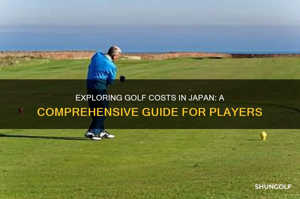 how much does it cost to play golf in japan