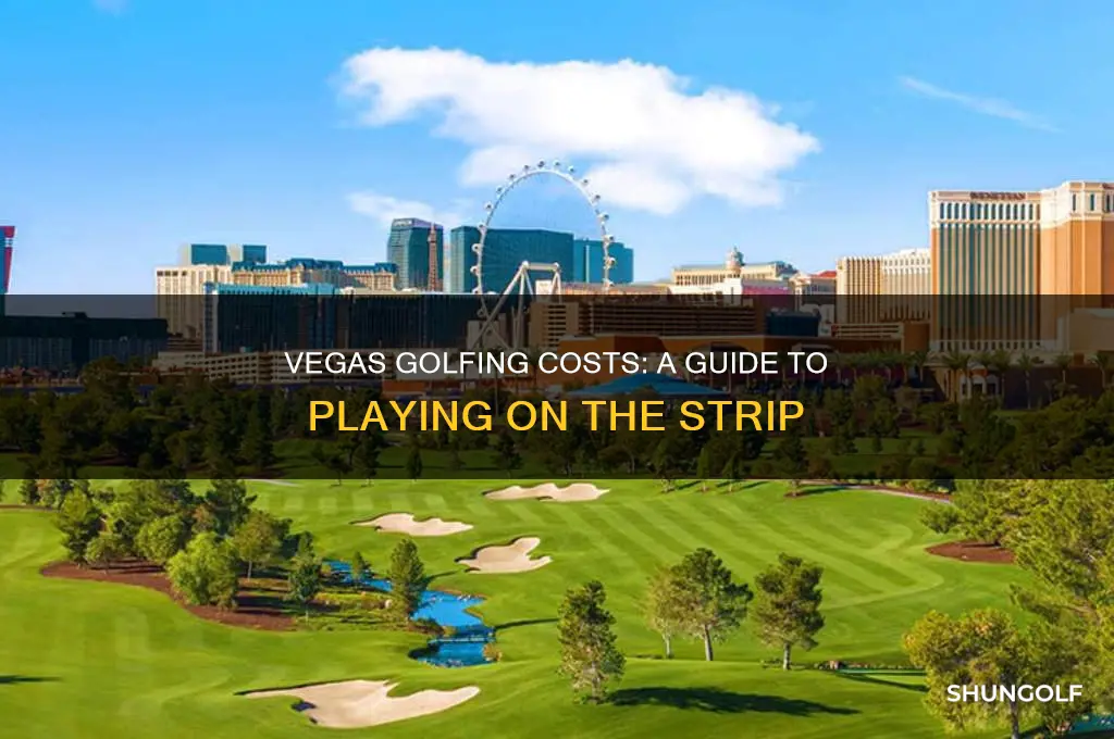 how much does it cost to play golf in vegas