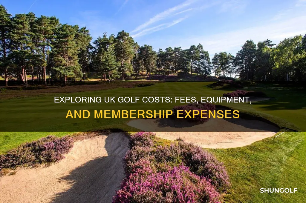 how much does it cost to play golf uk