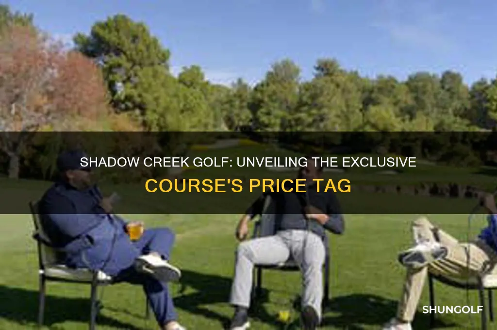 how much does it cost to play shadow creek golf