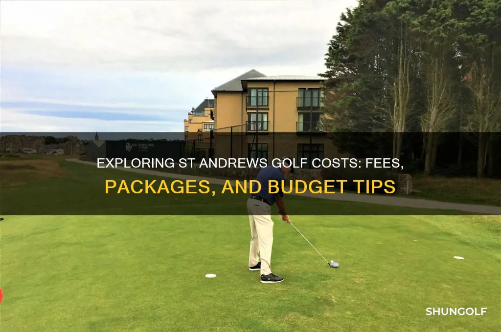 how much does it cost to play st andrews golf