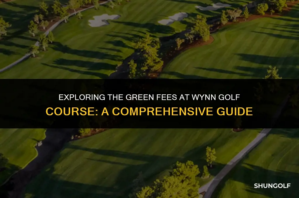 how much does it cost to play wynn golf course