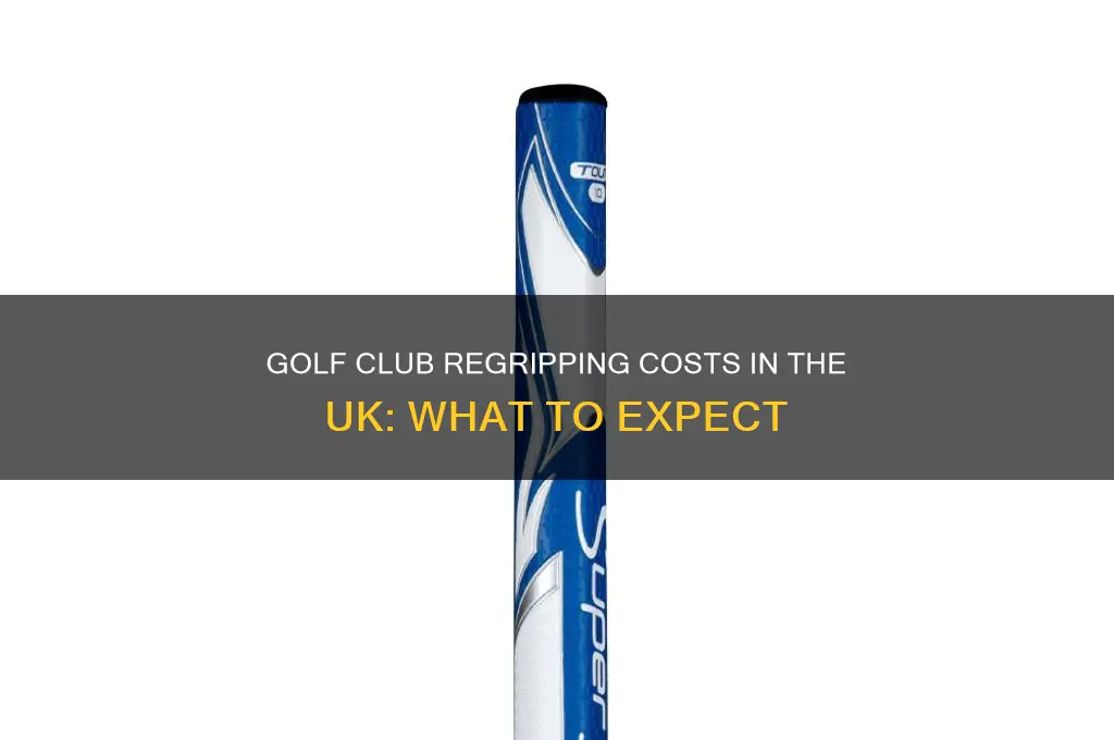 how much does it cost to regrip golf clubs uk