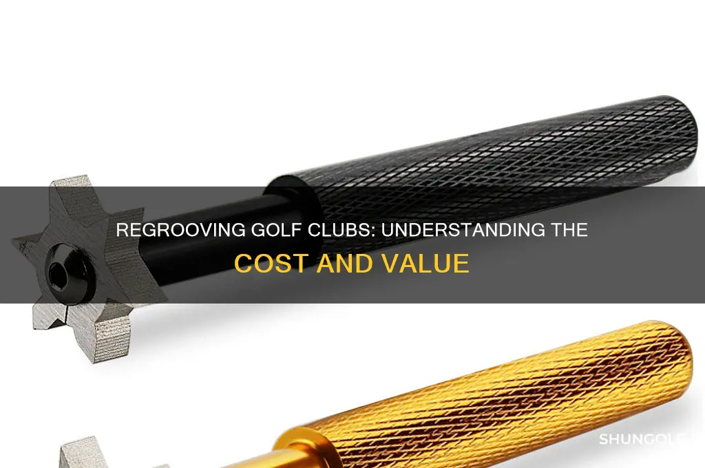 how much does it cost to regroove golf clubs