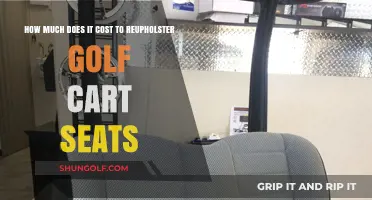 Golf Cart Seat Reupholstery Costs: Budget-Friendly Options Explained
