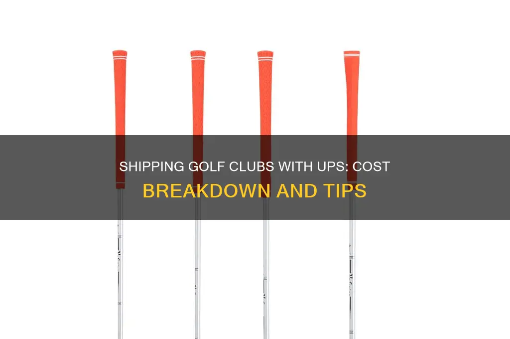 how much does it cost to ship golf clubs ups