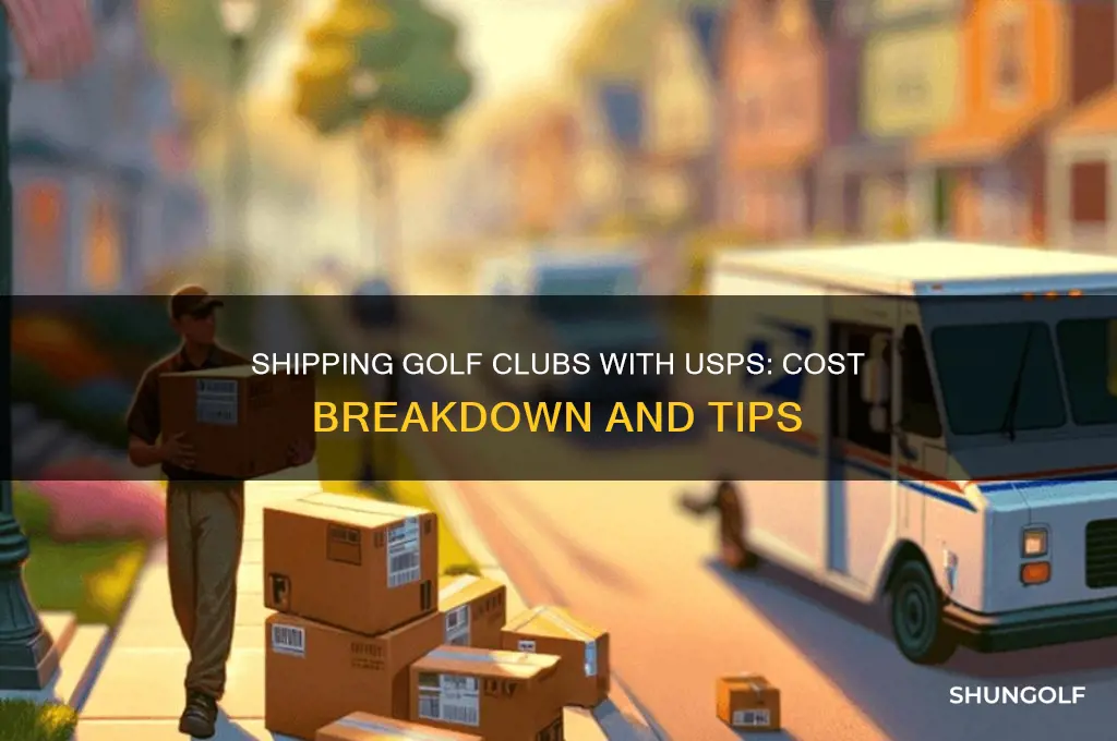 how much does it cost to ship golf clubs usps