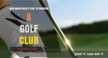 Golf Club Shortening Costs: What to Expect for Custom Fitting