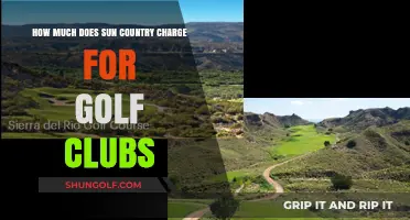 Sun Country Golf Club Fees: What to Expect for Your Clubs