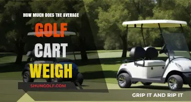 Average Golf Cart Weight: What to Expect and Why It Matters