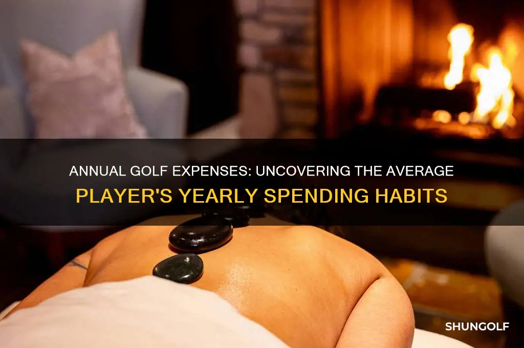 how much does the average golf player spend each year