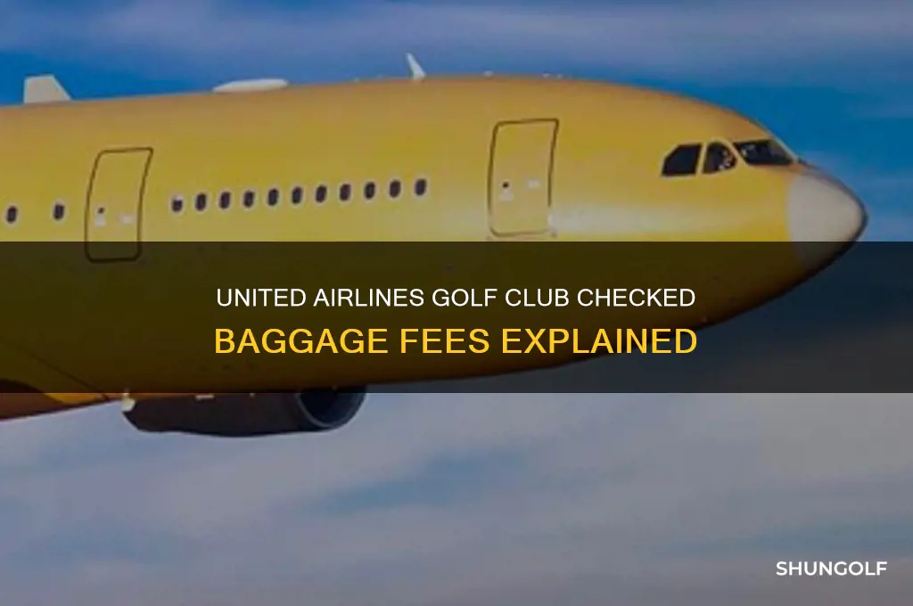 how much does united charge to check golf clubs
