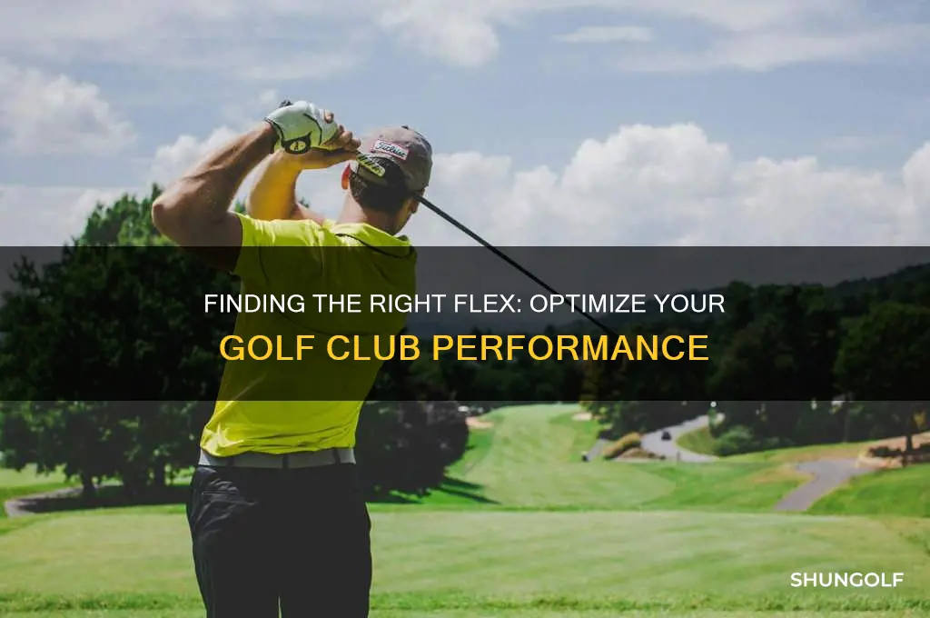 how much flex in my golf clubs