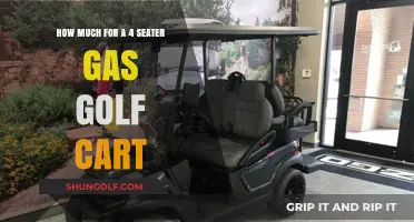 Pricing Guide: 4-Seater Gas Golf Cart Costs Explained