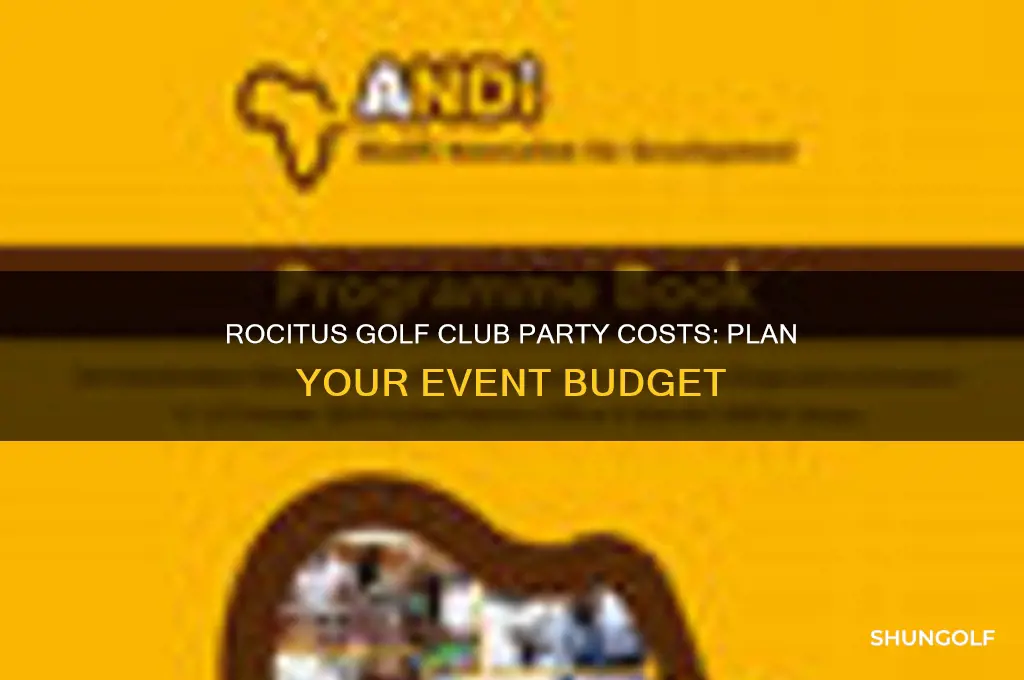 how much for a party at rocitus golf club