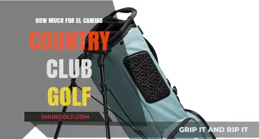 El Camino Country Club Golf Fees: What to Expect