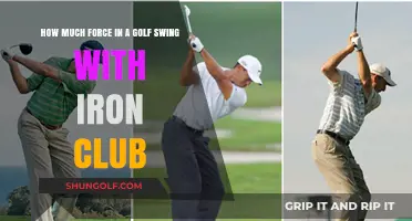 Unleashing Power: Measuring Force in a Golf Swing with Irons