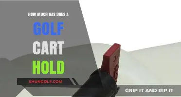 Golf Cart Gas Tank Capacity: How Much Fuel Does It Hold?