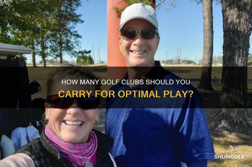 how much golf clubs