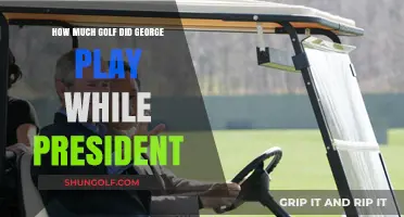 George W. Bush's Presidential Golf Frequency: A Detailed Analysis