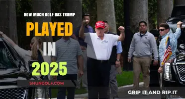 Trump's 2025 Golf Scorecard: Tracking His Time on the Greens