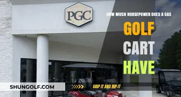 Gas Golf Cart Horsepower: Unveiling the Power Behind Your Ride