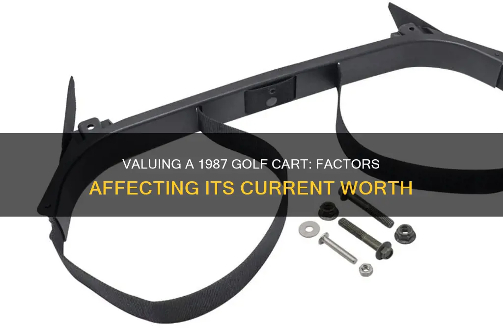 how much is a 1987 golf cart worth