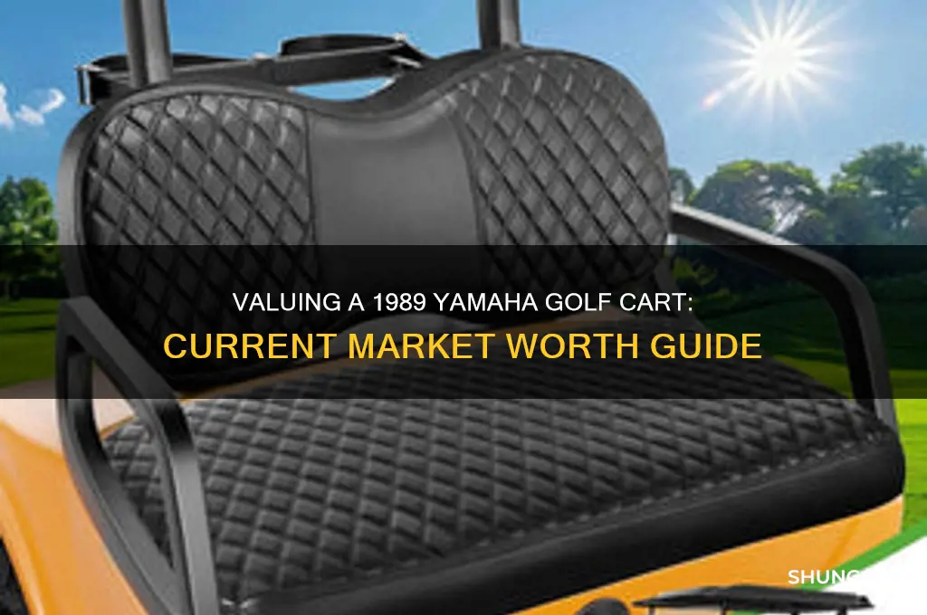 how much is a 1989 yahama golf cart worth