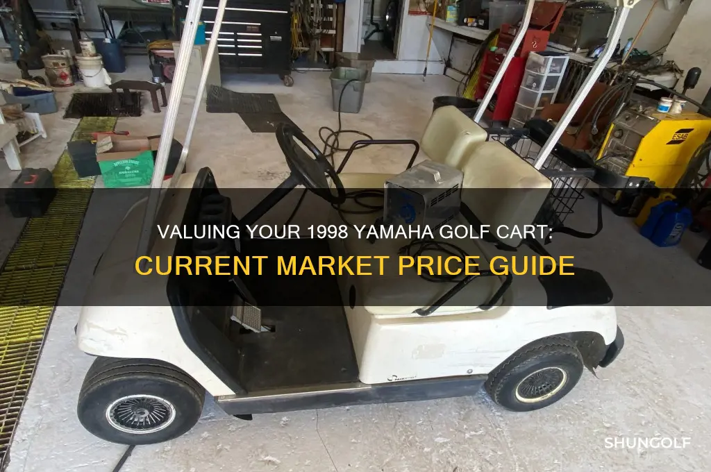 how much is a 1998 yamaha golf cart worth