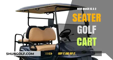 Compact Golf Cart Pricing: Cost of a 2-Seater Model Revealed