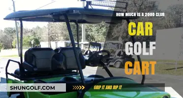 Club Car Golf Cart 2000 Model: Current Market Value Guide