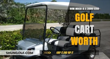 2006 EZGO Golf Cart Value: Pricing Guide for Buyers & Sellers