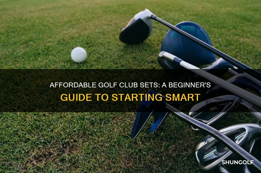how much is a beginner set of golf clubs
