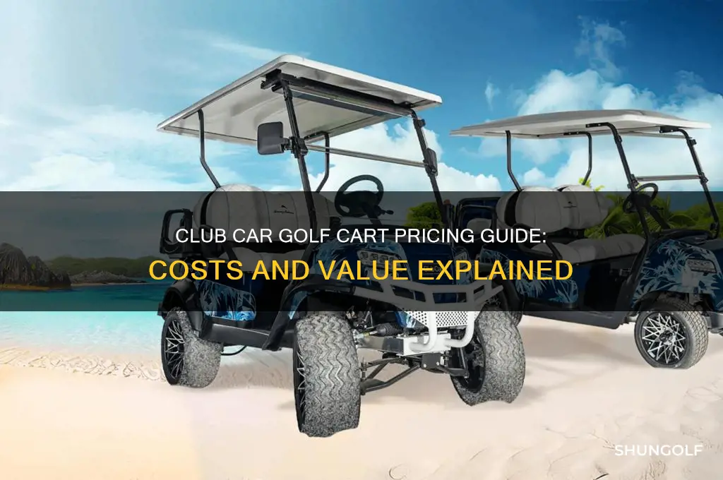 how much is a club car golf cart