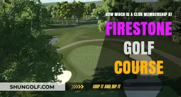 Firestone Golf Course Club Membership Cost: What to Expect