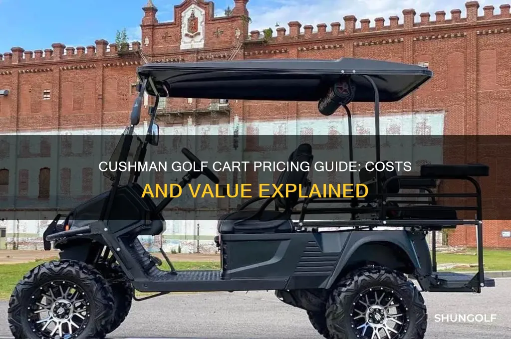 how much is a cushman golf cart