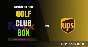 FedEx Golf Club Shipping Box Cost: A Comprehensive Pricing Guide