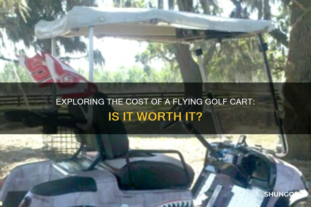 how much is a flying golf cart