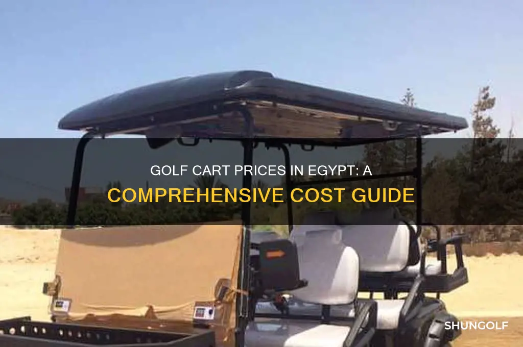 how much is a golf cart in egypt