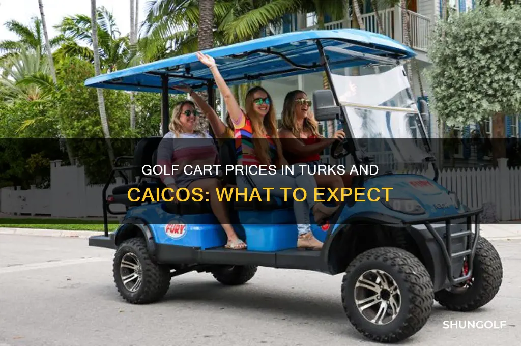 how much is a golf cart in turks and caicos