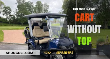 Golf Cart Pricing: Cost of a Basic Model Without a Top